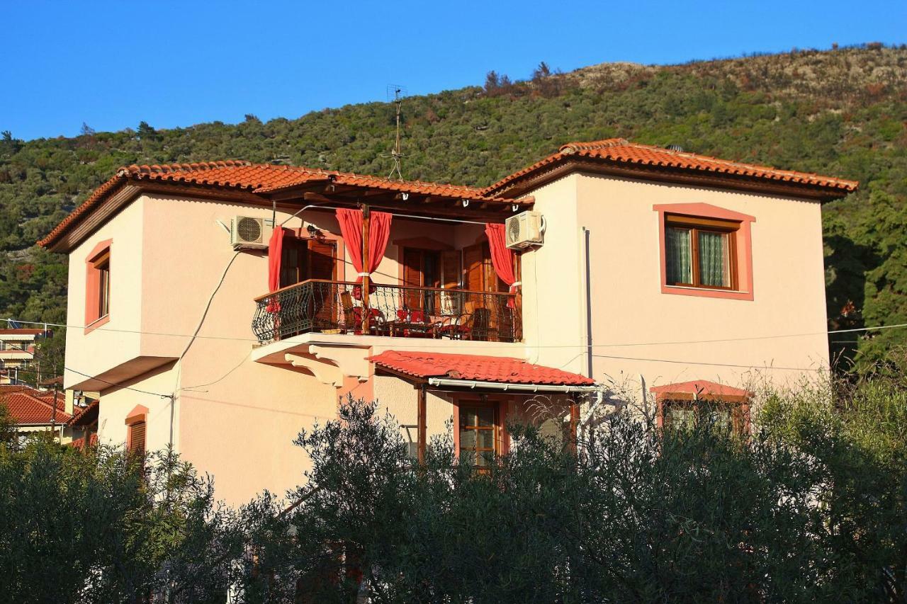 Villa Olga Prinos  Luaran gambar